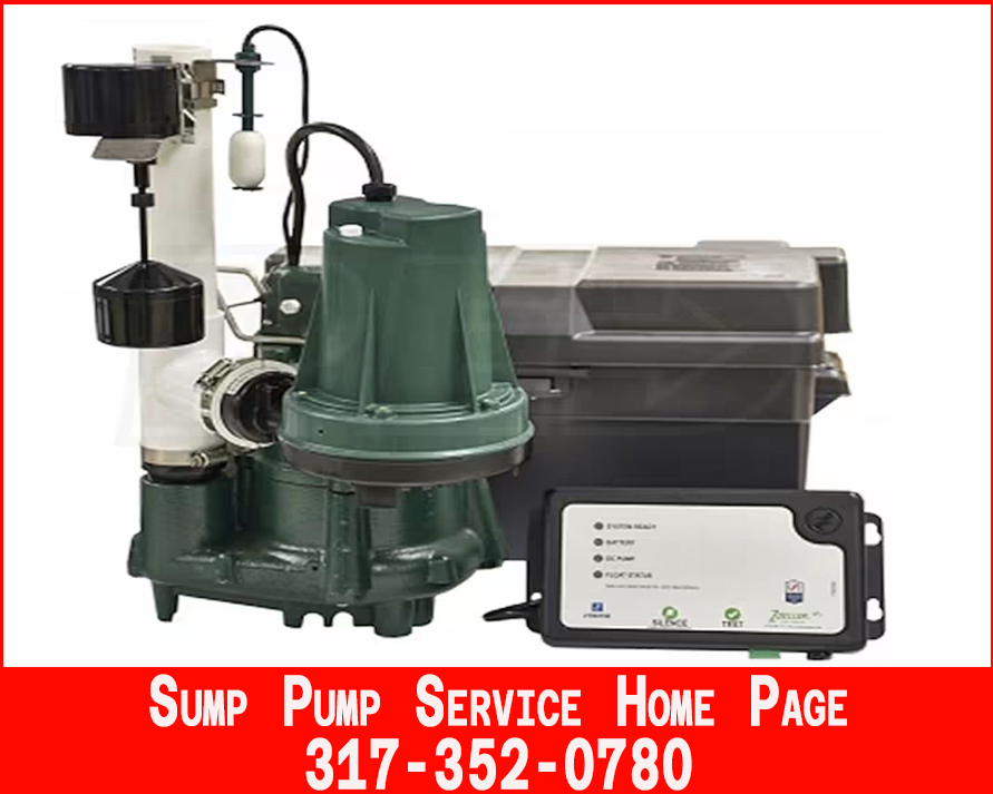 Sump pump installation and repair by licensed Indianapolis plumber